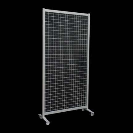 Gaaswand HxB220x110cm 5x5 op wielen