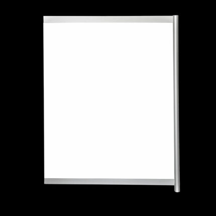Witte wand, aanbouw, 188cm hoog en 140cm breed. Ook te gebruiken als scheidingswand, expositiewand, expopaneel of posterbord.