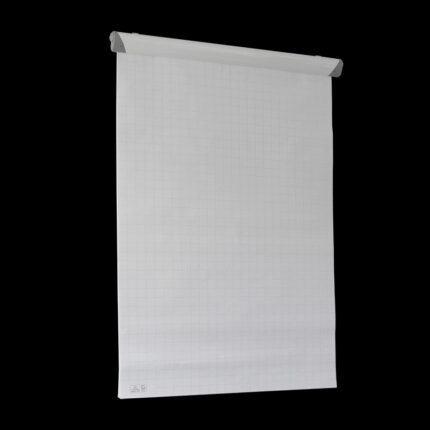 Papier voor een flipoverklem met ophanghaakjes voor aan een wand van Shopmade.