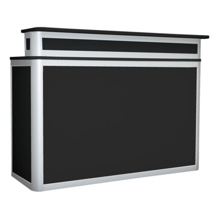 Bar HxBxd120x160x60cm zwart breed